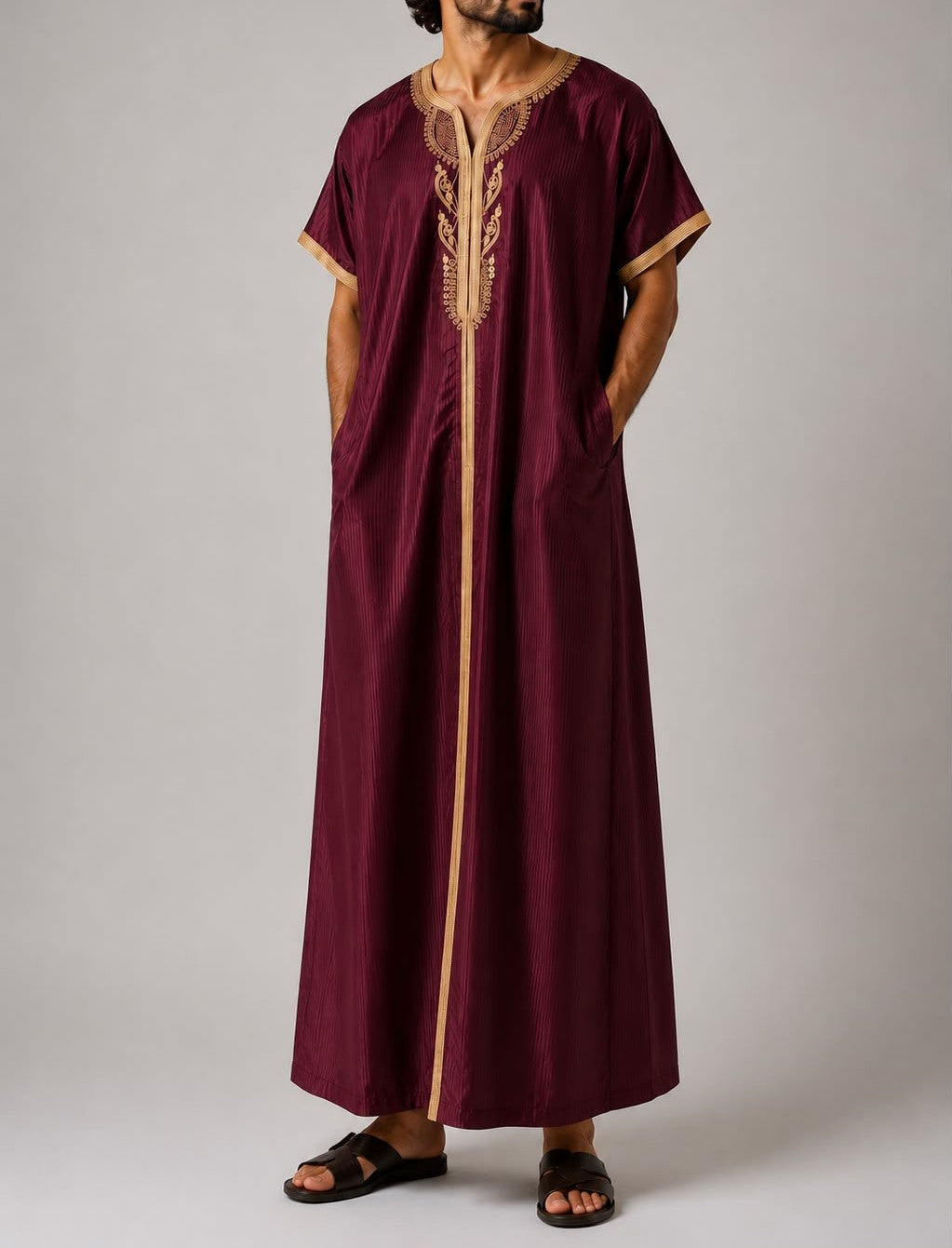 Gandoura Satin Glanz