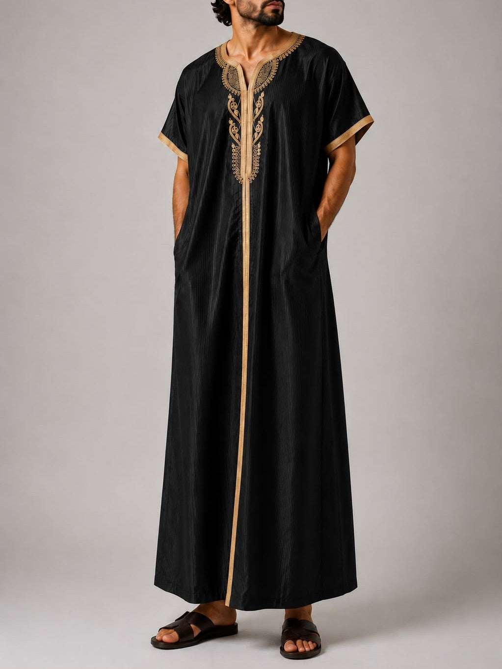 Gandoura Satin Glanz