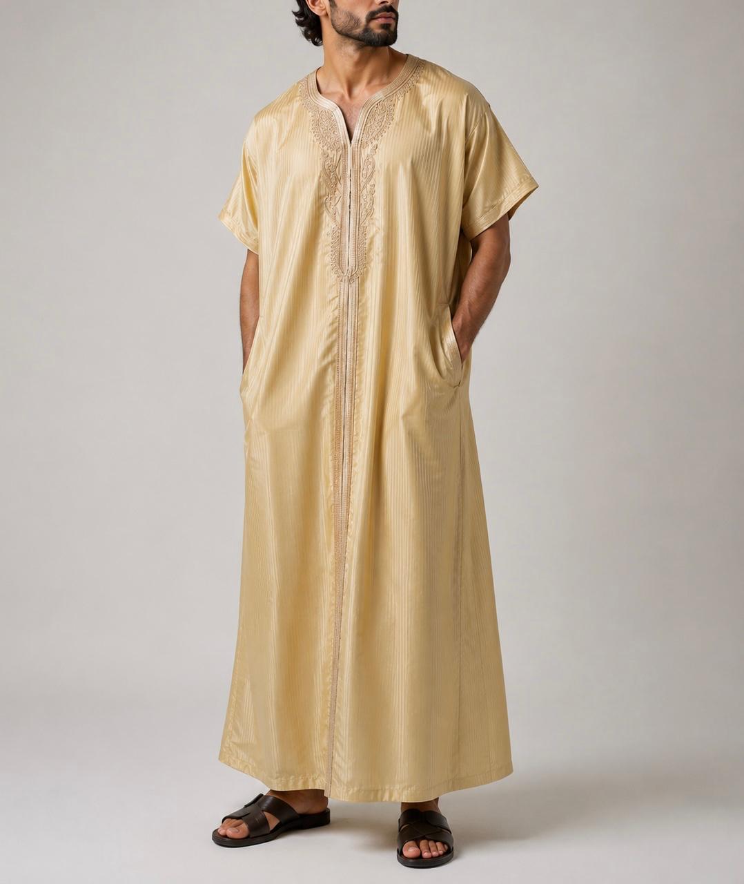 Gandoura Satin Glanz